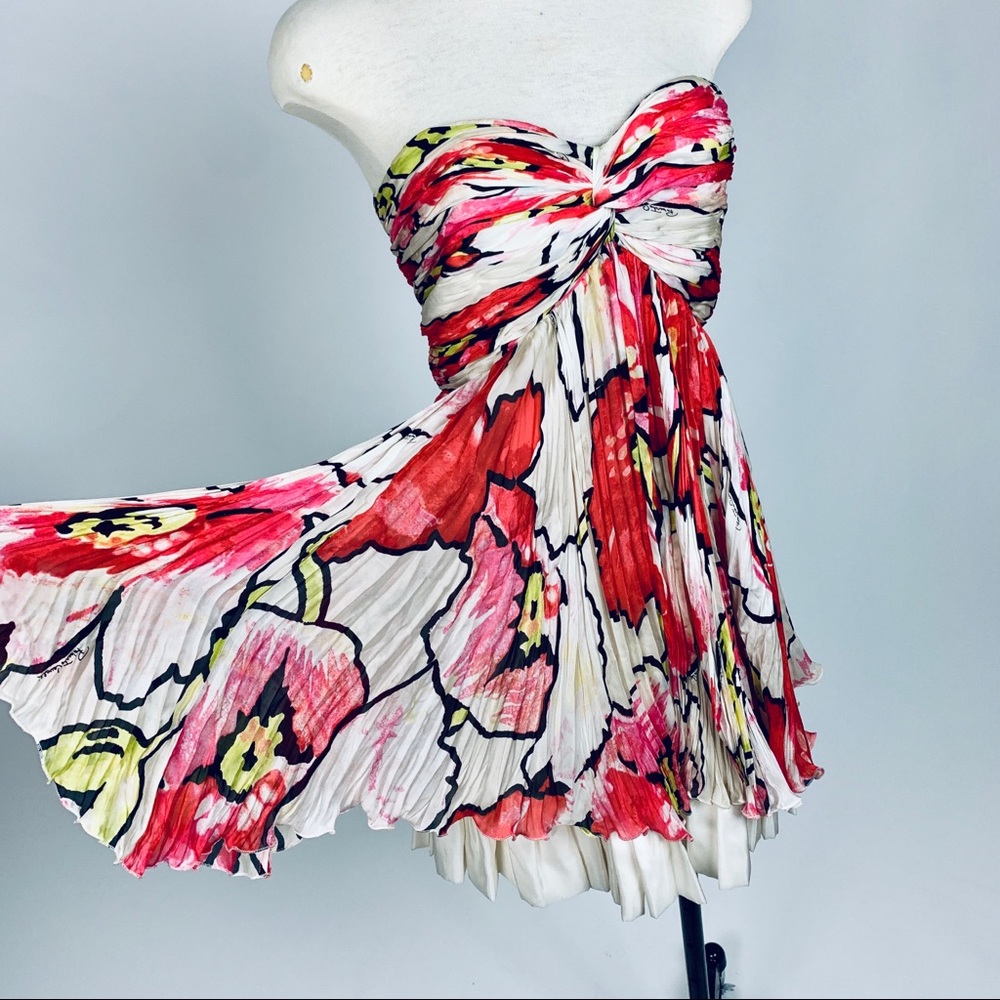 Roberto Cavalli strapless dress